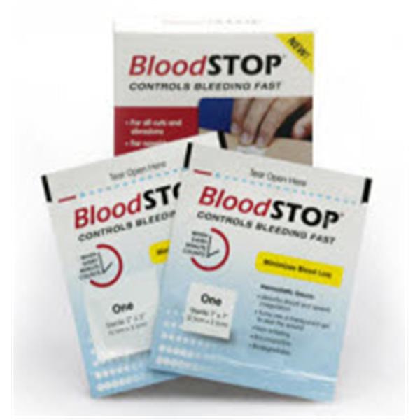 BloodStop Ix Cotton Gauze Pad 2x2" Sterile Adhesive Not Made With...