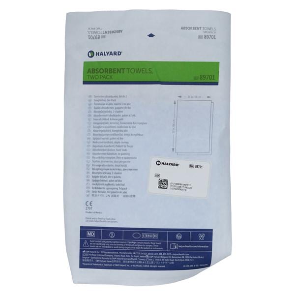 Towel Surgical White Sterile Disposable