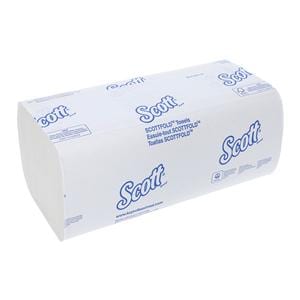 Scott Hand Towel Single Fold Absorbency Pockets Disposable 40% Re...
