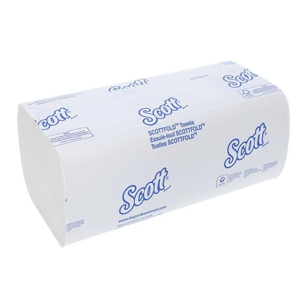 Scott Hand Towel Single Fold Absorbency Pockets Disposable 40% Re...