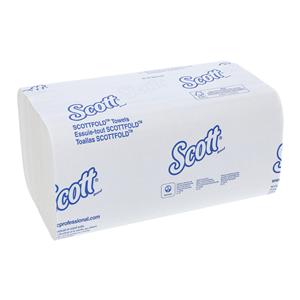 Scott SCOTTFOLD M Hand Towel Single Fold Disp Fbr 7.8 in x 12.4 in Wht 4375/Ca