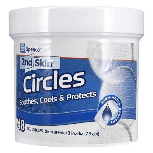2nd Skin Bandage Hydrogel 3" Beige Non-Sterile 48/Jar