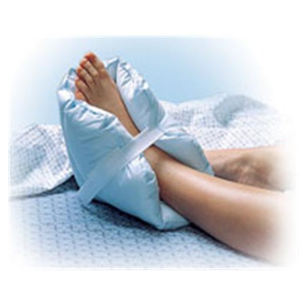 Silicore Foot Pillow 10x8x9" Cotton / Polyester Light Blue Reusable Pr