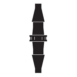 Blood Pressure Connector For Straight Tubing Each