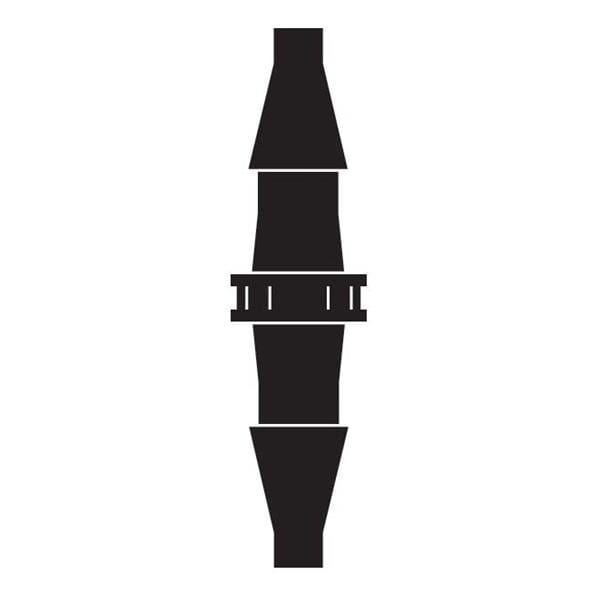 Blood Pressure Connector For Straight Tubing Each