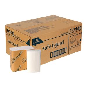 Safe-T-Gard Interfold Dispenser Tissue Paper 2 Ply 4 in x 10 Feet...