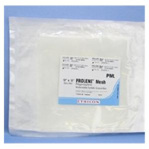 Prolene Mesh Polypropylene 12x12" Hernia Sterile 3/Bx