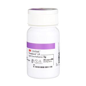 3M Transbond LR Orthodontic Adhesive 0.2 gm Light Cure Capsules 25/Bx