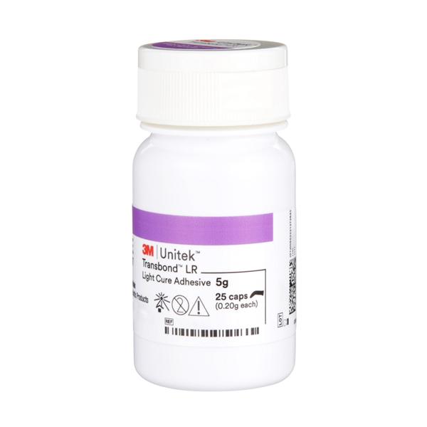3M Transbond LR Orthodontic Adhesive 0.2 gm Light Cure Capsules 25/Bx