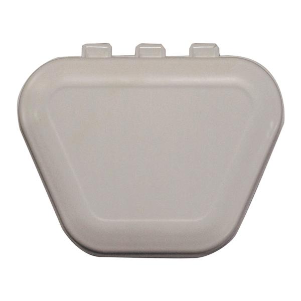 Imprinted Nonvented Denture Box 4 3/8 in x 3 3/8 in x 2 in White 24/Bg