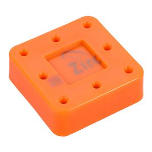 Bur Block Magnetic Microban 8 Hole Neon Orange Ea