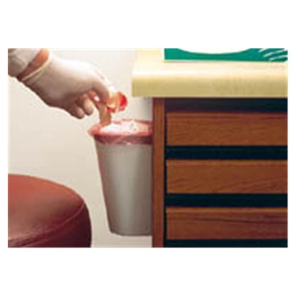 Cn Trash Handi-Hopper Chrsd No Lid Antmcrbl Prot w/ Slttd Mntng Brckt Ea