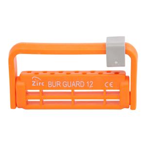 Steri-Bur Guard Bur Block Antimicrobial Microban 12 Hole NeoOrng Dtchbl Lid Ea