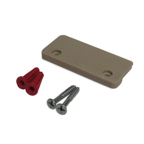 Handi-Hopper Trash Bracket Gray 2-1/4x1/4x1" Plastic For Can Non-...