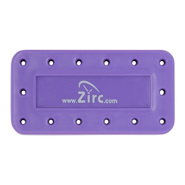 Bur Block Magnetic Microban 14 Hole Neon Purple Ea