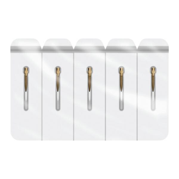 Surtex Sterile Post Gold Plated Standard Package Extra Long EL3 1.35 mm 5/Pk