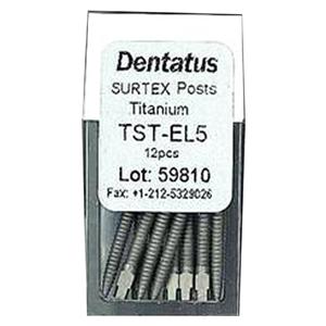 Surtex Posts Titanium 1.65 mm Parallel Sided & Tapered End EL5 12/Bx