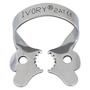 Ivory Rubber Dam Clamp Winged Size 2AT Ea