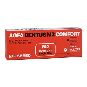 Agfa Dentus Intraoral Film M2-54 0 E/F Speed 100/Bx