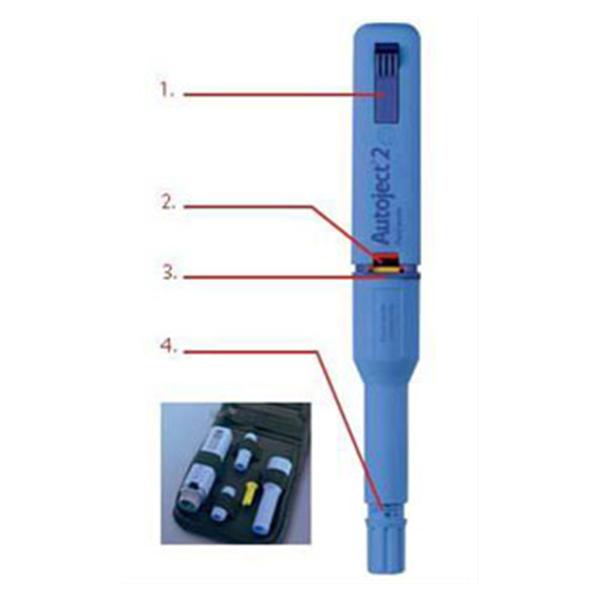 Device Lancing Autoject 2 1/2" Conventional White 30g Safety Inte...