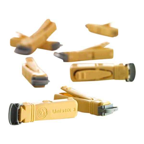 Unistik 3 Incision Device Lancet 23g 1.8mm Safety Yellow Twist-Of...