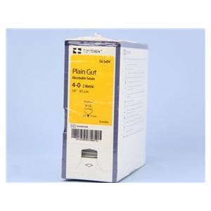 Surgigut Suture Plain Gut Monofilament 4-0 18" Absorbable P-13 Pr...