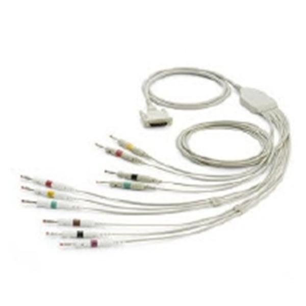 Electrocardio Cable New Banana End 10 Lead Each