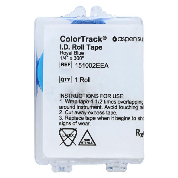 Instrument ID Tape Royal Blue 1/4x300" Autoclavable Disposable EA
