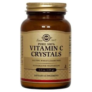 Vitamin C Supplement Crystals Vegetarian/Kosher Ea