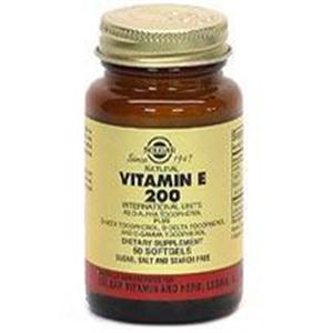 Vitamin E Supplement Softgels 200IU 100/Bt
