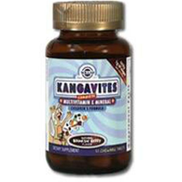 Kangavites Multivitamin/Supplement Chewable Tablets Berry Twist C...