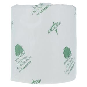 Green Tree Basics Bathroom Tissue White 2 Ply Ea