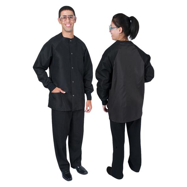 Protection Plus II Jacket 3 Pockets Long Tapered Sleeves 31.5 in X-Large Blk Ea