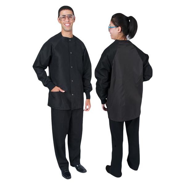 Protection Plus II Jacket Long Tapered Sleeves 31.5 in 2X Large Black Ea