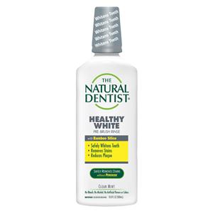 The Natural Dentist Mouth Rinse Herbal Ingredients Healthy White 6/Ca