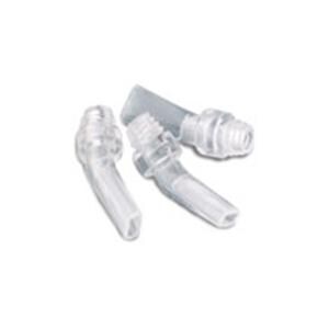 Snap On Ribbon Tips 6.5 mm Clear 24/Pk