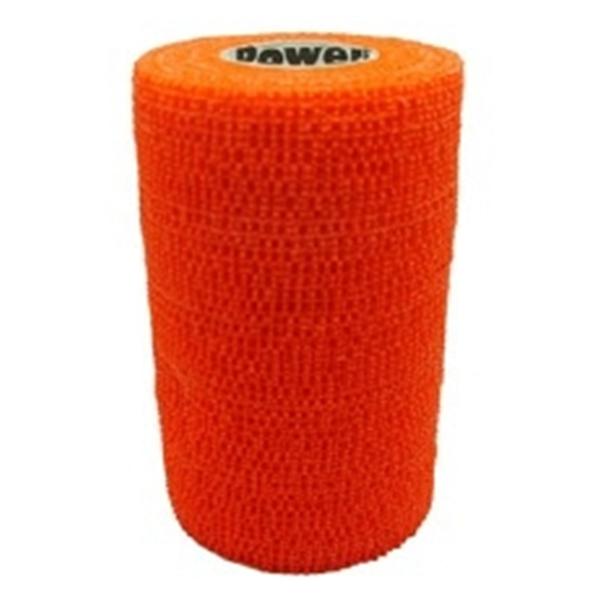 PowerFlex Compression Tape Elastic 2.75"x6yd Orange Non-Sterile 48/Ca
