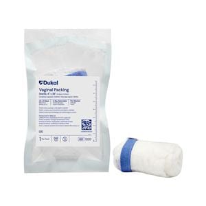 100% Cotton Packing 4x36" 8 Ply Sterile Non-Woven LF