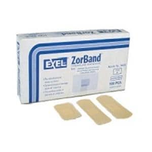 ZorBand Pressure Bandage Cellulose 1-1/4x2-3/4" Tan Sterile 100/B...