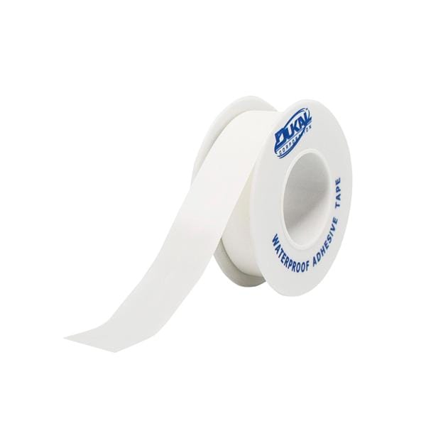 First Aid Tape Plastic 1"x5yd White Non-Sterile 216/Case