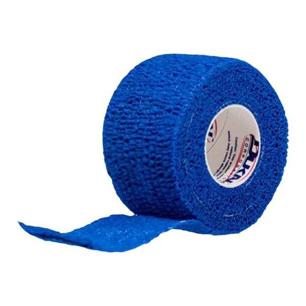 Cohesive Bandage Elastic 1.5"x5yd Dark Blue Non-Sterile 48/Box