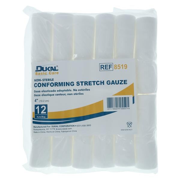Conforming Bandage Gauze 4"x3.6yds Non-Sterile 96/Ca