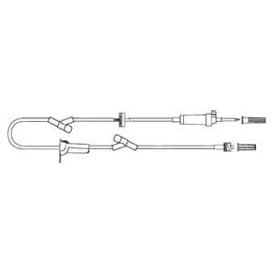 IV Extension Set 2 Y-Injection Sites 20 Drops/mL Priming Volume 1...