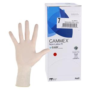 GAMMEX Non-Latex PI Polyisoprene Surgical Gloves 7 Standard White, 4 BX/CA