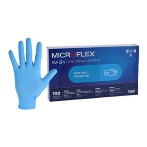 MICROFLEX Versatility Nitrile Exam Gloves X-Large Standard Light Blue NS