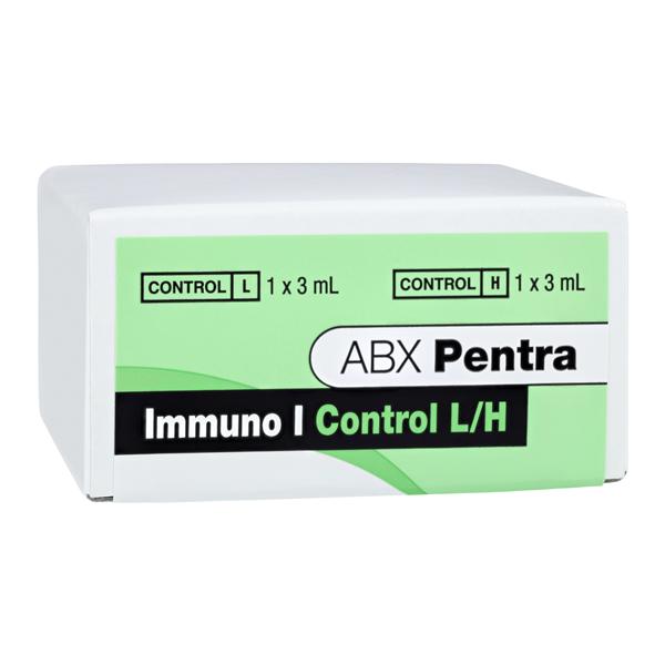 Immuno I High/Low Levels Control 2x3mL Lyophilized For Pentra C400/C200 Ea