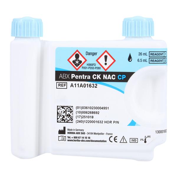 Pentra C400/C200 CK NAC CP Reagent 125 Count Bottle Ea