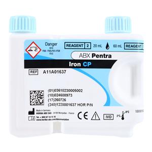 Pentra C400/C200 Iron CP Reagent 327 Count Bottle Ea
