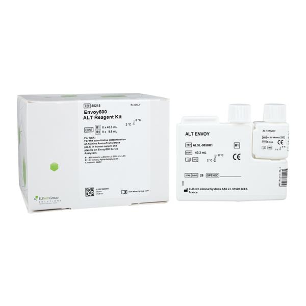 Envoy 500 ALT: Alanine Aminotransferase Test Kit R1: 8x36/R2: 8x9...