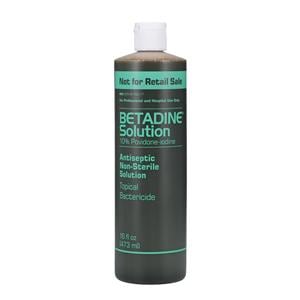 Betadine Prep Solution 10% Povidone Iodine 16oz, 12 BT/CA
